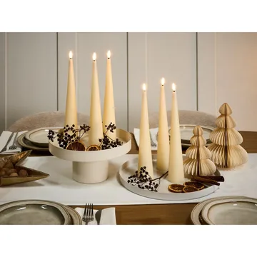 LED-ljus Aurum Set med 6 - Vit - Inredning - Julpynt & helgdekoration - Julpynt & juldekoration - Julljus