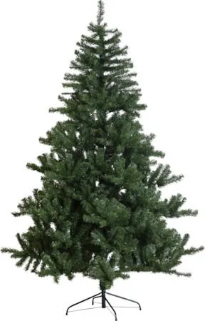 New Quebec Plastgran 210 cm, Grön|Svart
