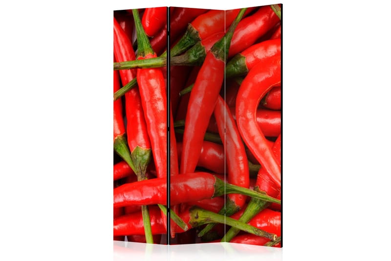 Rumsavdelare Chili Pepper - Background 135x172 cm, Artgeist sp. z o. o.