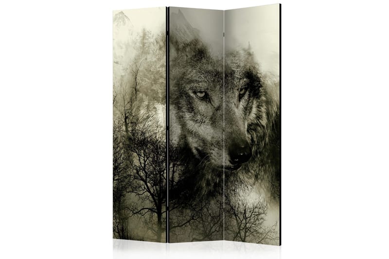 Rumsavdelare Mountain Predator Beige 135x172 cm, Artgeist sp. z o. o.