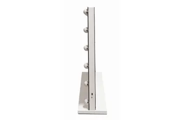 Glow Stor sminkspegel 80 cm med belysning lampor - Hollywood spegel med USB-laddning - Vit - Inredning - Speglar - Spegel med belysning