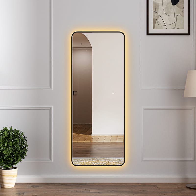 Hallspegel med LED-belysning | 150x60cm | Akali - Inredning - Speglar - Väggspegel