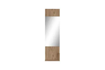 Kosmo Vägghängd Spegel Rectangulär 32x114 cm - Grå - Inredning - Speglar - Väggspegel