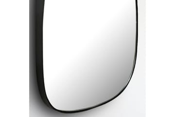 Spegel Wohnling Asymmetrisk tjock metallram oval 60 cm - Inredning - Speglar - Väggspegel