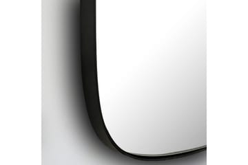 Spegel Wohnling Asymmetrisk tjock metallram oval 60 cm - Inredning - Speglar - Väggspegel