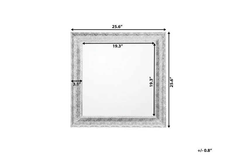 Cavan Spegel 65 cm - Silver - Inredning - Speglar - Väggspegel
