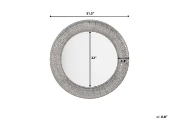 Channay Spegel 80 cm - Silver - Inredning - Speglar - Väggspegel