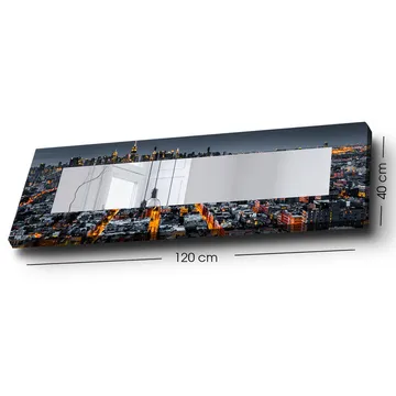 Dekorspegel 40x120 cm - Flerfärgad - Inredning - Speglar - Väggspegel