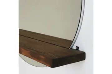 Marmol Dekorationsspegel 70 cm - Valnöt - Inredning - Speglar - Väggspegel