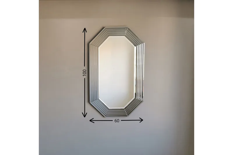 Tajima Dekorationsspegel 60 cm - Silver - Inredning - Speglar - Väggspegel