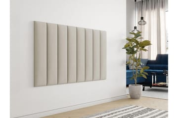 Zaratuz Väggpanel 20x4x80 cm Stoppad - Sammet/Beige - Inredning - Väggdekor