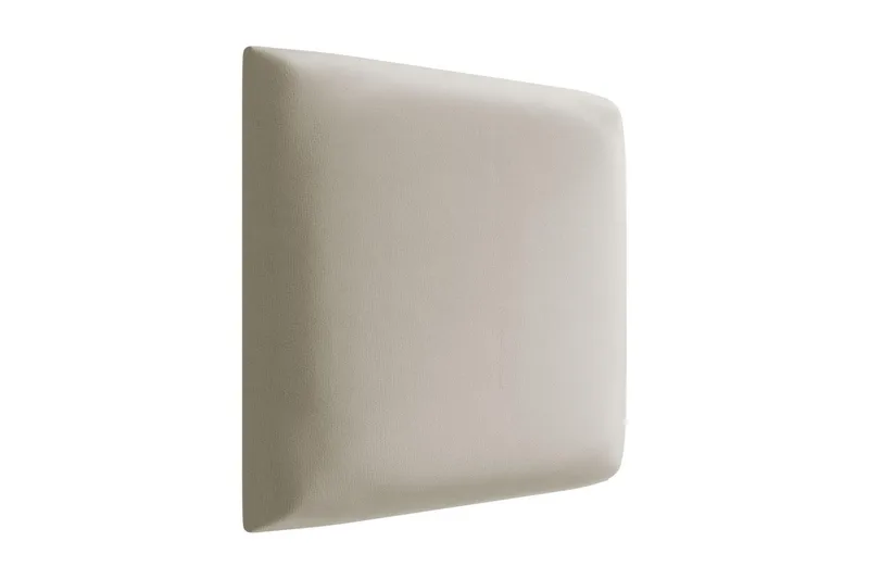 Zaratuz Väggpanel 30x4x30 cm Stoppad, Sammet/Beige