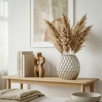 Larek Bordsvas i aluminium - Silver - Inredning - Vas