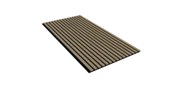 Trälamell akustikpanel| 1200x600x18mm | valnöt | 2-pack - Hus & renovering - Bygg - Golv, vägg & tak - Golv & väggbeklädnad - Väggpanel & panelskiva