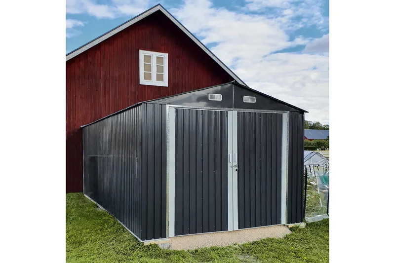 Plåtgarage 18m² Komplett Byggsats