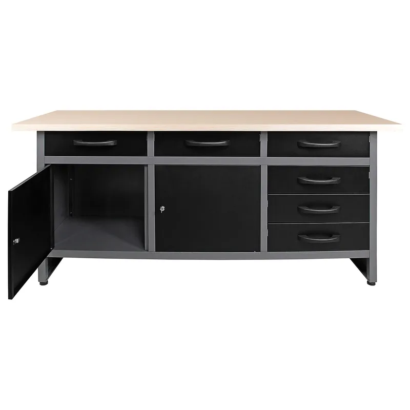 Verkstadsmöbel med arbetsbänk och förvaring Metalcraft - Hus & renovering - Garage & verkstad - Garageinredning & garageförvaring