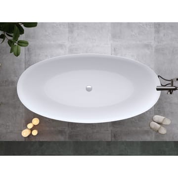 Bathlife Sund Sittbadkar 170 cm - Matt Vit - Hus & renovering - Kök & bad - Badrum - Badkar