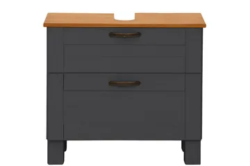 Alby Tvättställsskåp 60 cm - Grå - Hus & renovering - Kök & bad - Badrum - Badrumsmöbler & badrumsinredning - Tvättställsskåp & kommod