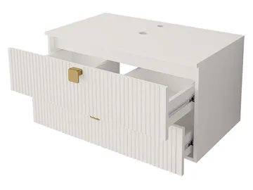 Alima Tvättställ - Brun|guld - Hus & renovering - Kök & bad - Badrum - Badrumsmöbler & badrumsinredning - Kompletta möbelpaket badrum