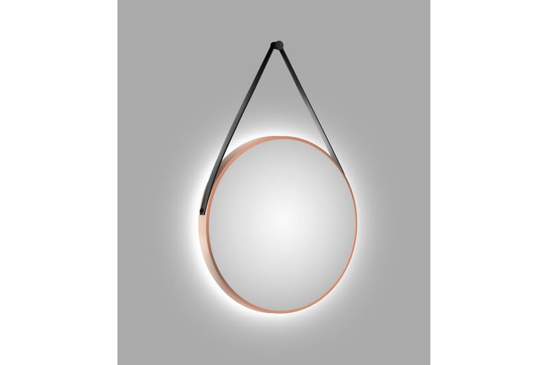 Allejaure Spegel 80 cm Rund - Koppar - Hus & renovering - Kök & bad - Badrum - Badrumsmöbler & badrumsinredning - Badrumsspegel