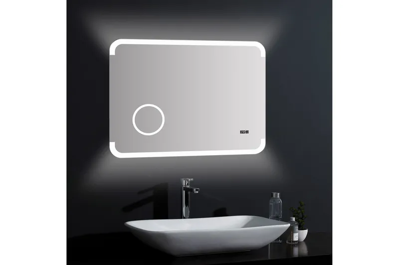 Liratorp Spegel 80x60 cm, Silver