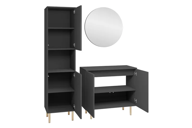 Casa Komplett möbelpaket - Beige - Hus & renovering - Kök & bad - Badrum - Badrumsmöbler & badrumsinredning - Kompletta möbelpaket badrum