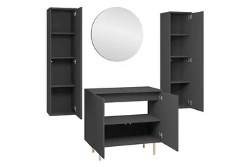 Casa Komplett möbelpaket - Vit - Hus & renovering - Kök & bad - Badrum - Badrumsmöbler & badrumsinredning - Kompletta möbelpaket badrum