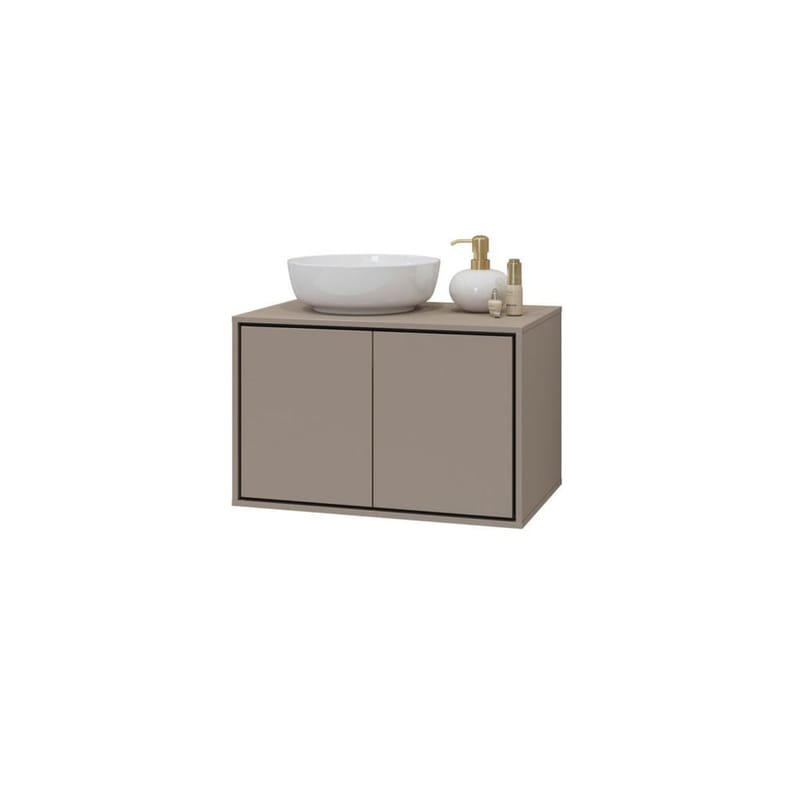 Diskbänkskåp Irvine 2 Dörrar - Kongo, 78 cm - Hus & renovering - Kök & bad - Badrum - Badrumsmöbler & badrumsinredning - Badrumsskåp