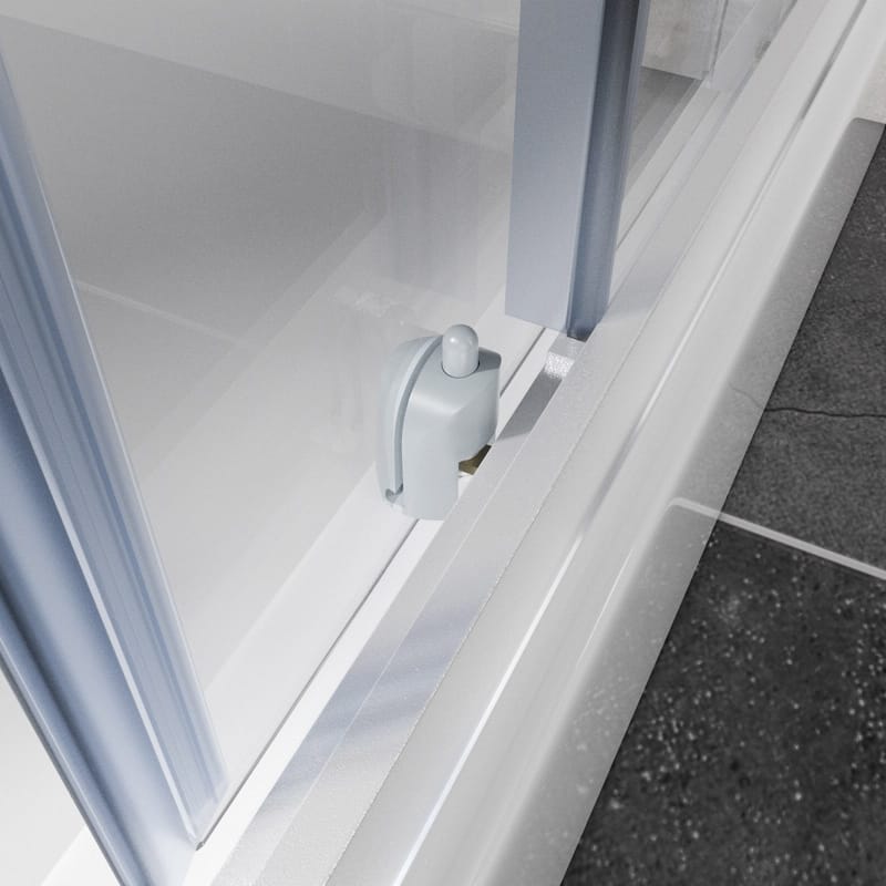 Duschkabin 80x80x203cm | Komplett - Aluminiumprofil - Hus & renovering - Kök & bad - Badrum - Duschar - Duschkabin