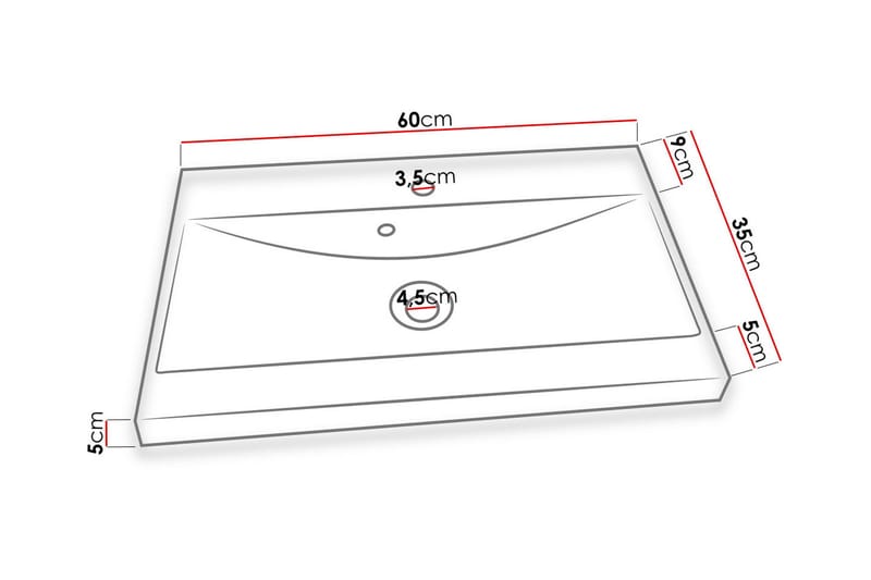 Ericka Badrumsset - Vit/Högglans/Grå/Brun - Hus & renovering - Kök & bad - Badrum - Badrumsmöbler & badrumsinredning - Kompletta möbelpaket badrum