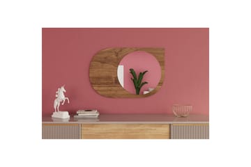 Spegel Ravidas Valnöt - Valnöt - Hus & renovering - Kök & bad - Badrum - Badrumsmöbler & badrumsinredning - Badrumsspegel