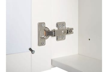 Belmena Badrumsskåp 40 cm Spegel med LED-belysning - Vit - Hus & renovering - Kök & bad - Badrum - Badrumsmöbler & badrumsinredning - Spegelskåp badrum