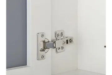 Carmenes Badrumsskåp 40 cm med Spegel - Vit - Hus & renovering - Kök & bad - Badrum - Badrumsmöbler & badrumsinredning - Spegelskåp badrum
