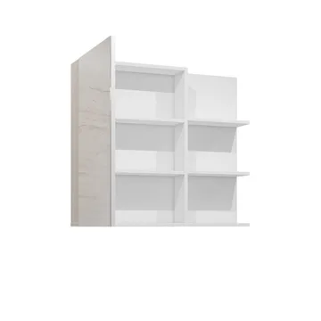 Spegelskåp Irvine 1 Dörr - Vit Blank - Hus & renovering - Kök & bad - Badrum - Badrumsmöbler & badrumsinredning - Spegelskåp badrum