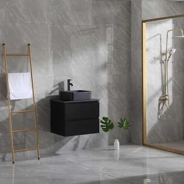 Tvättställsskåp Bathlife Extas Svart - Hus & renovering - Kök & bad - Badrum - Badrumsmöbler & badrumsinredning - Tvättställsskåp & kommod