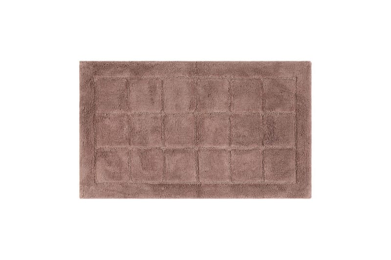 Badrumsmatta Square, 50x80 cm, Dusty Pink