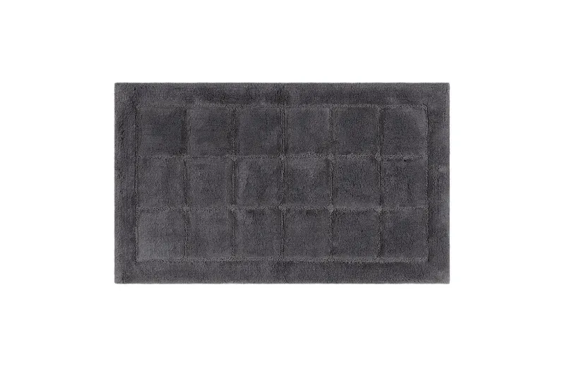Badrumsmatta Square, 70x120 cm, Grey