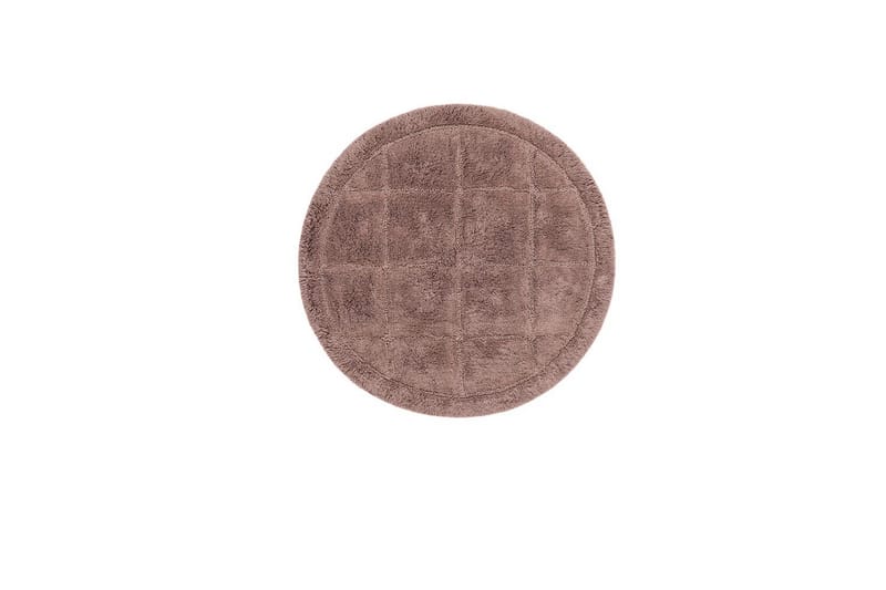 Badrumsmatta Square, 80x80 cm, Dusty Pink