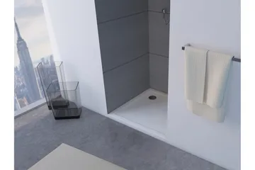 Gyttorp Duschkar 90x90 cm - Vit - Hus & renovering - Kök & bad - Badrum - Duscharmatur & dusch tillbehör - Duschkar