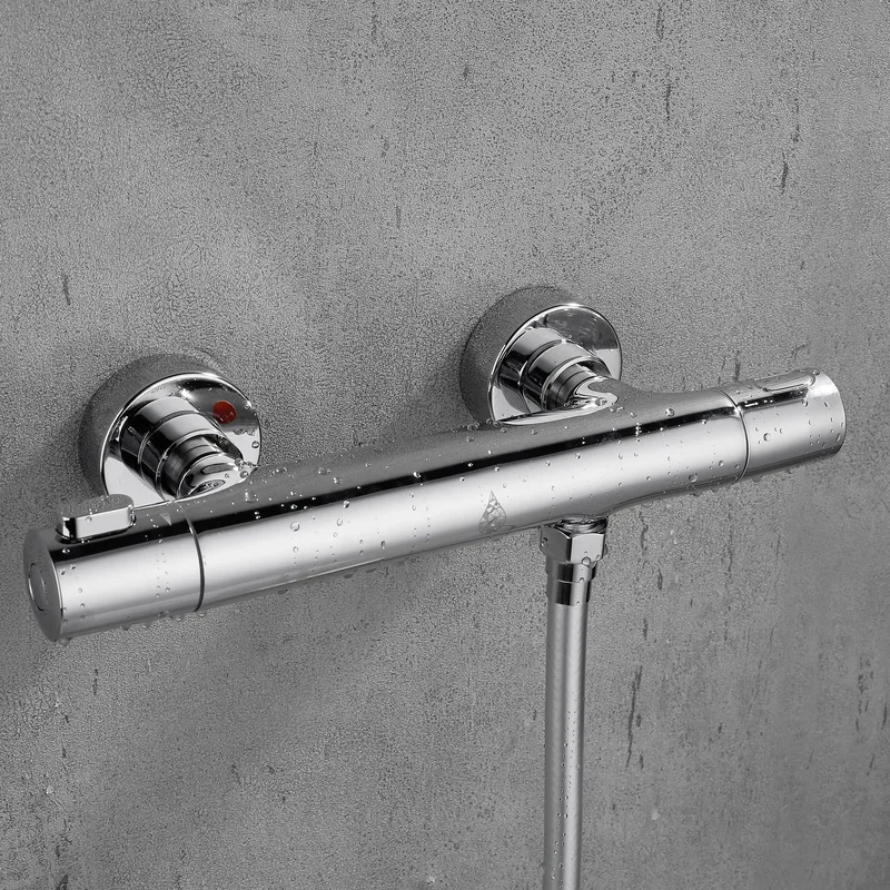 Duschblandare Brusa silver - Krom - Hus & renovering - Kök & bad - Badrum - Handdukstorkar - Handdukstork el