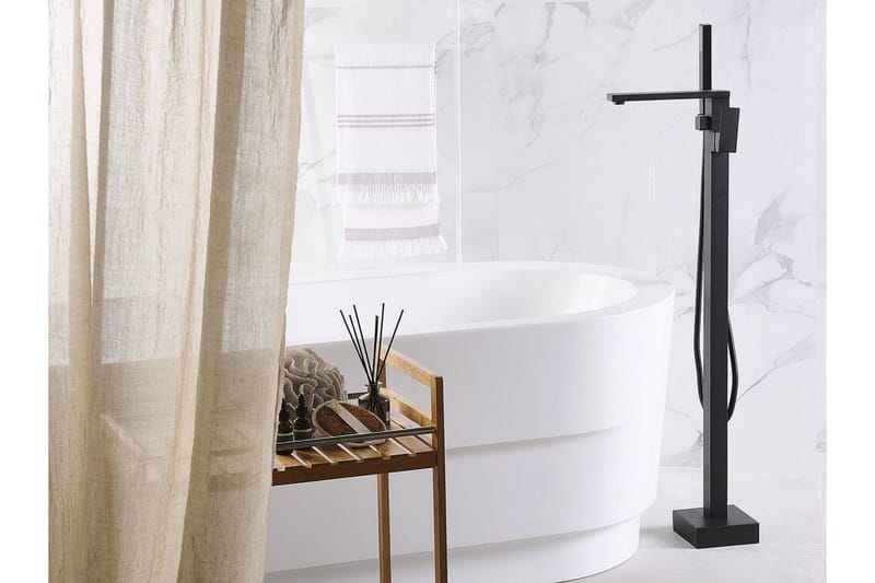 Dellana Badkarsblandare Fristående - Svart - Hus & renovering - Kök & bad - Badrum - Blandare & vattenkran - Golvblandare