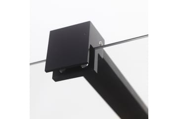 Bathlife Mångsidig Duschhörn Rak Vägg | Rak Dörr Svart - Svart|Transparent - Hus & renovering - Kök & bad - Badrum - Duschar