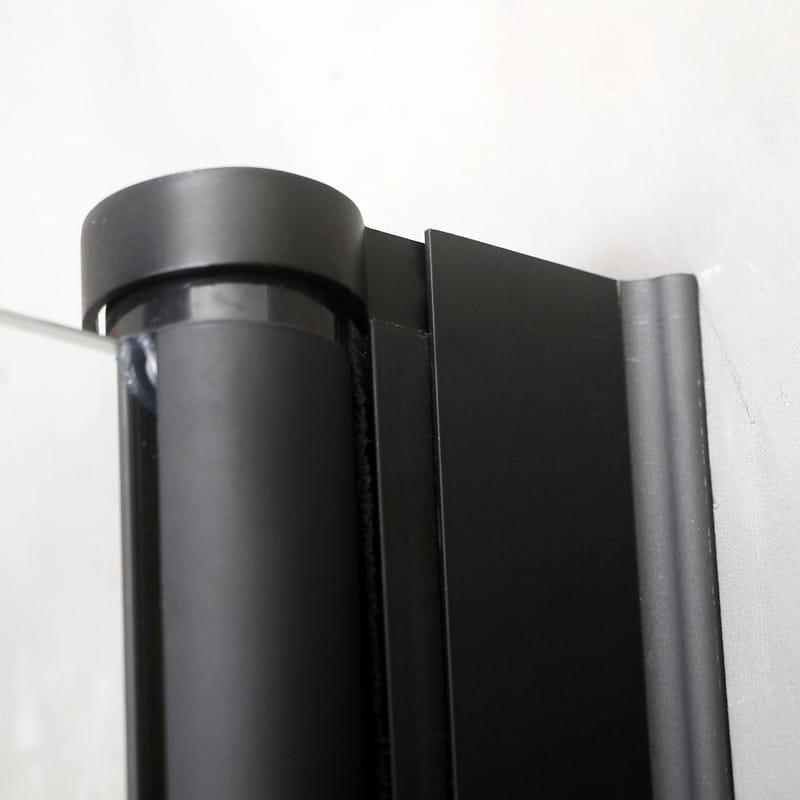 Duschdörr Mångsidig 45° Dörr Klarglas Svart 1000 - Transparent - Hus & renovering - Kök & bad - Badrum - Duschar