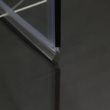 Mångsidig Duschdörr 45° Dörr Klarglas 900 - Silver - Hus & renovering - Kök & bad - Badrum - Duschar
