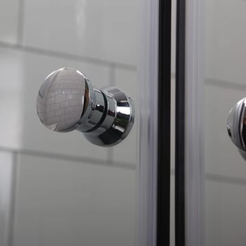 Mångsidig Duschdörr 45° Dörr Klarglas 900 - Silver - Hus & renovering - Kök & bad - Badrum - Duschar