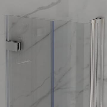 Bathlife Vikbar Duschhörn 800Mm - Hus & renovering - Kök & bad - Badrum - Duschar - Duschväggar