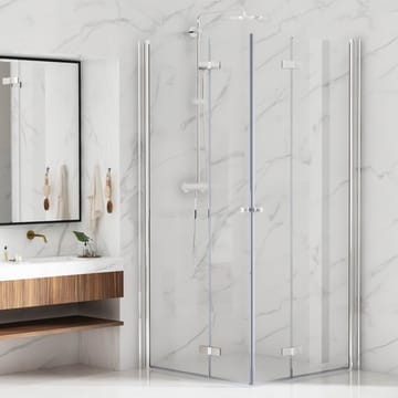 Bathlife Vikbar Duschhörn 800Mm - Hus & renovering - Kök & bad - Badrum - Duschar - Duschväggar