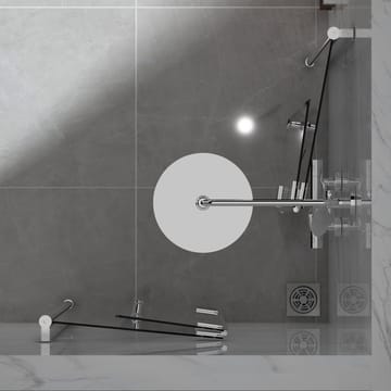 Bathlife Vikbar Duschhörn 900Mm - Hus & renovering - Kök & bad - Badrum - Duschar - Duschväggar