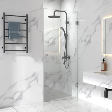 Duschdörr 70x210 - silver - Hus & renovering - Kök & bad - Badrum - Duschar