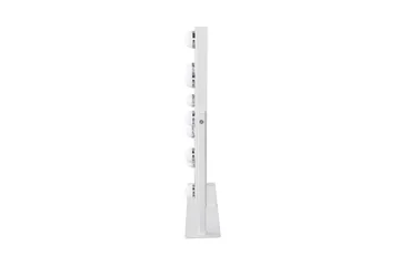 Glow Liten Sminkspegel på fot 36,5 cm med LED Belysning/Lampor Holywood spegel - Vit - Inredning - Speglar - Spegel med belysning